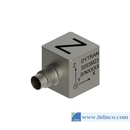 Triaxial Accelerometer Dytran 3093M23 0.51mV/m/s²