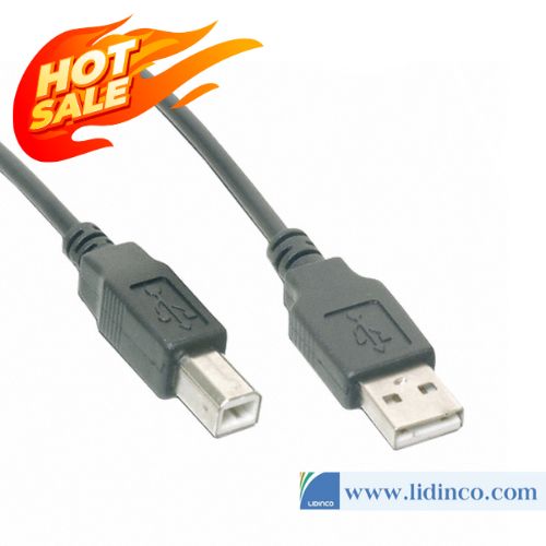 Cáp chuyển USB A sang USB B dài 2m Assmann WSW AK672/2-2-BLACK