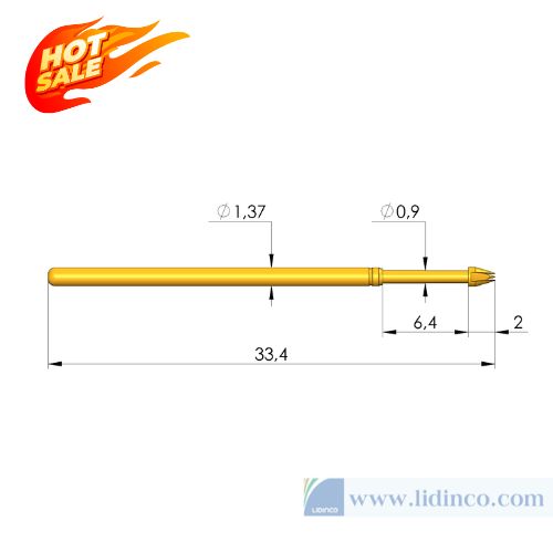 Chân pin ICT Ingun GKS-100 214 050 A 2000
