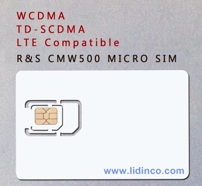 Test sim CMW500