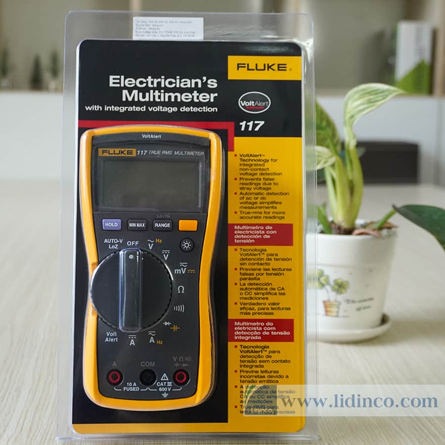 Đồng hồ vạn năng Fluke 117