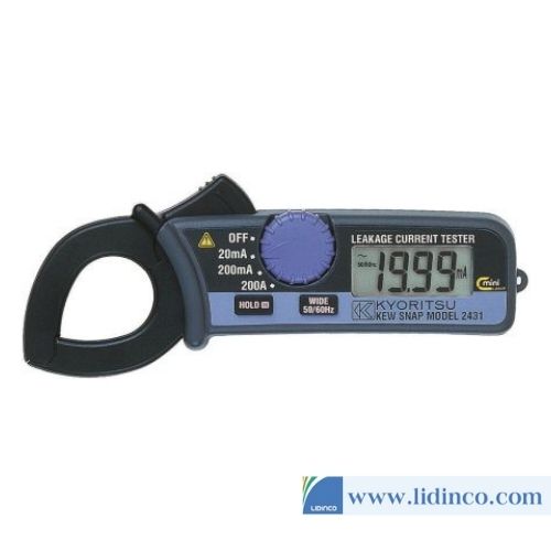 Đồng hồ ampe kìm đo dòng rò Kyoritsu Model 2431