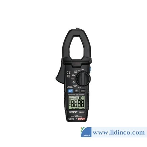 Digital Clamp Meter True-RMS Waterun CM83C
