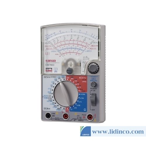 Đồng hồ kim đo điện dung thấp Sanwa EM7000