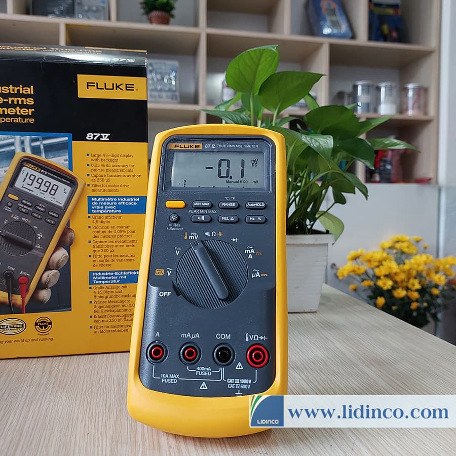 Digital Multimeter Fluke 87VMAX-PVLEAD1