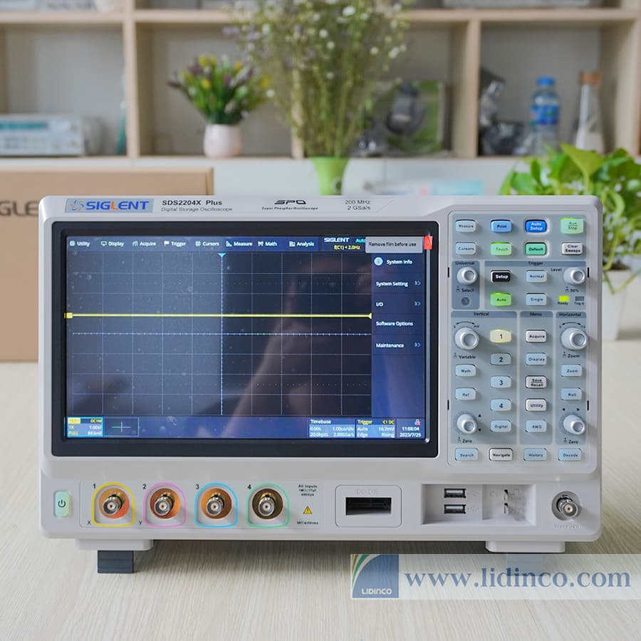 Oscillscope Siglent SDS2204X 200MHz 4 Channel