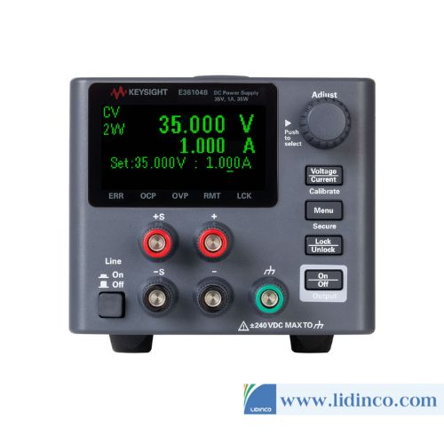 Bench Power Supply DC Keysight E36104B