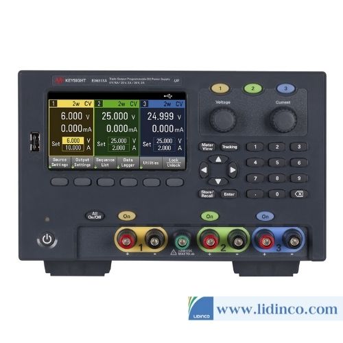 Triple Output Power Supply DC Keysight E36313A 160W