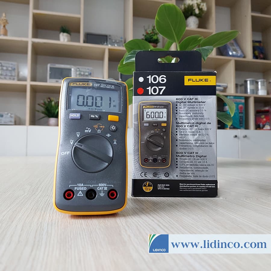 Đồng hồ vạn năng Fluke 107