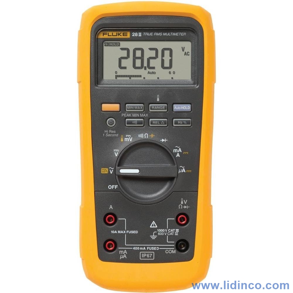 Fluke 27 II/28 II Industrial Multimeters