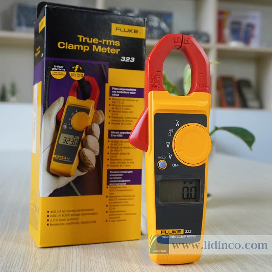 Đồng hồ kẹp dòng Fluke 323 True RMS
