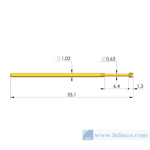 Chân pin ICT Ingun GKS-075 288 120 A 2000