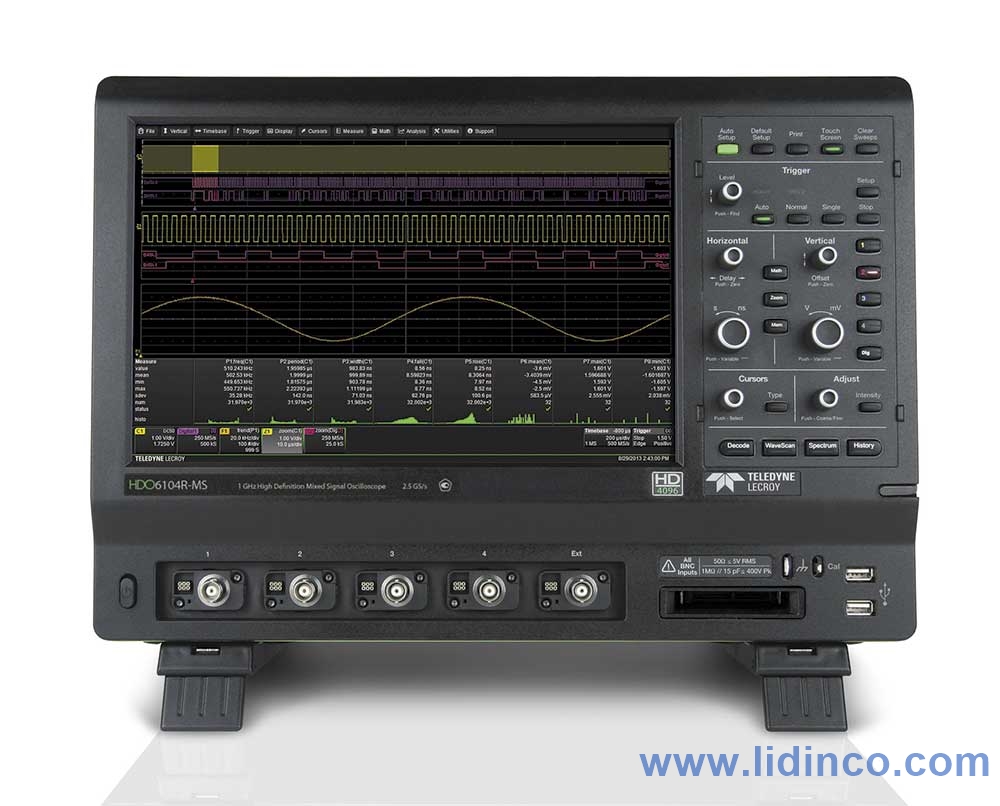 Máy hiện sóng, Oscilloscope LeCroy HDO6104 1 GHz, 4 CH