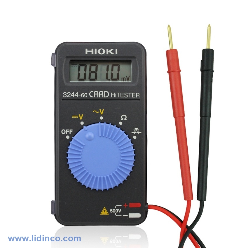Đồng hồ đo ghi vào thẻ HiTESTER 3244-60