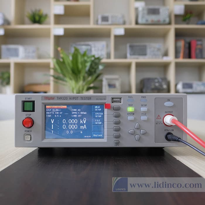 Máy kiểm tra Hipot TongHui TH9320 5kVAC - 6kVDC