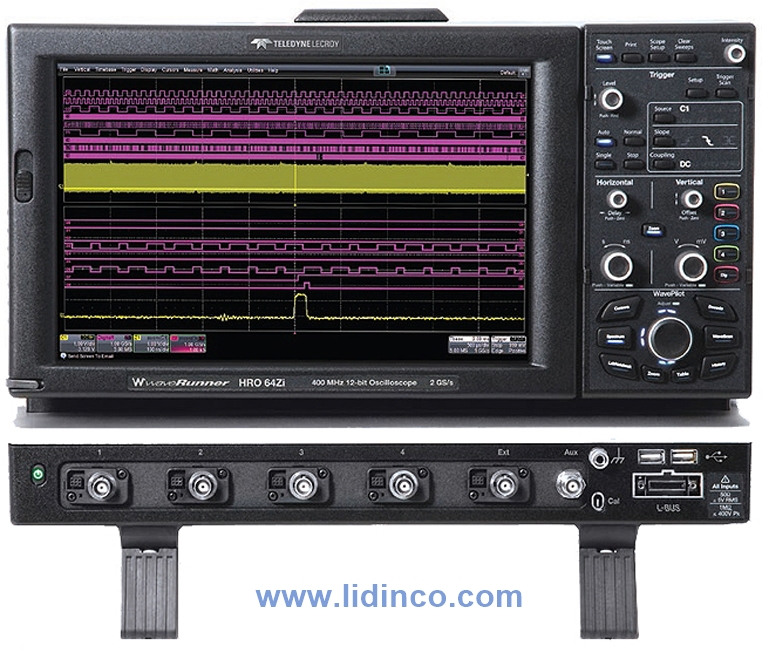 Máy hiện sóng, Oscilloscope LeCroy HRO 64Zi 400 MHz, 4 CH