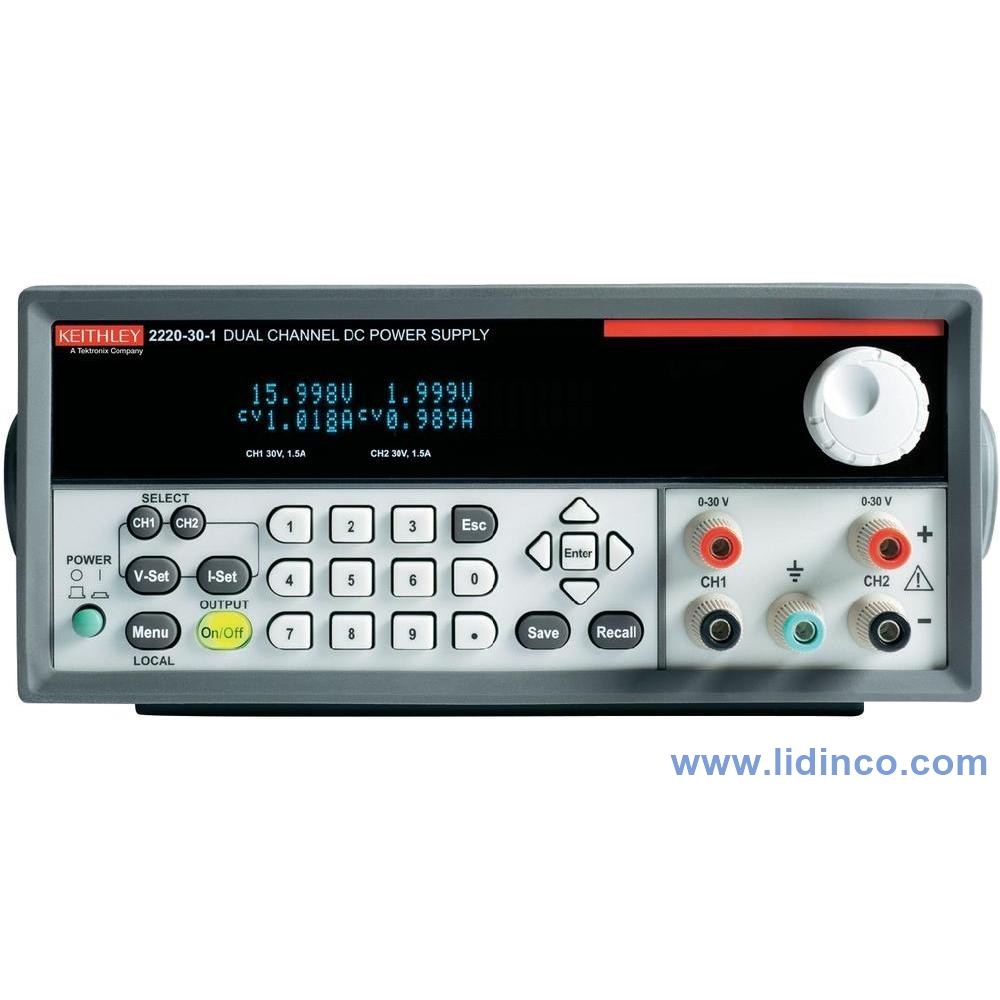 DC Power Supplies Keithley 2220G-30-1 45W 30V, 1.5A