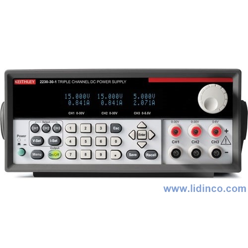 DC Power Supplies Keithley 2230-30-1 45W 30V, 1.5A