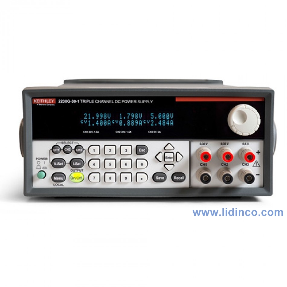 DC Power Supplies Keithley 2230G-30-1 45W 30V, 1.5A