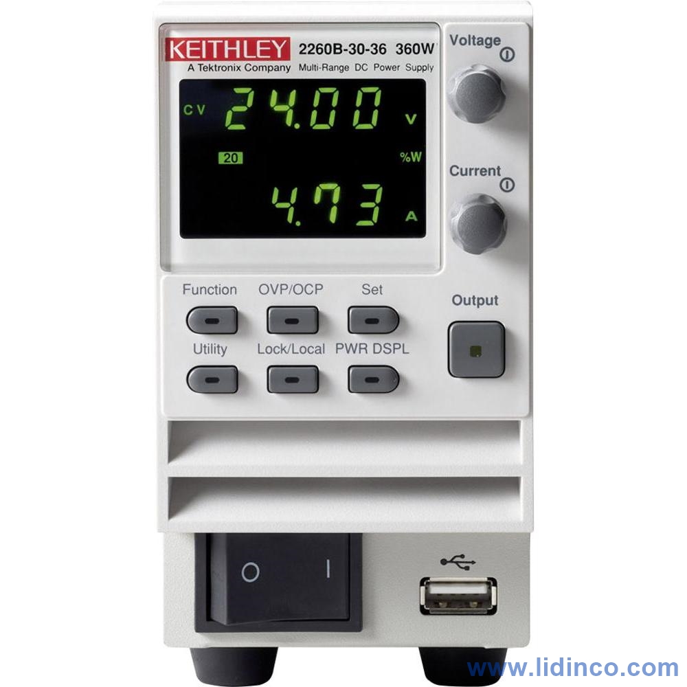 DC Power Supplies Keithley 2260B-80-13 360W, 80V, 13.5A