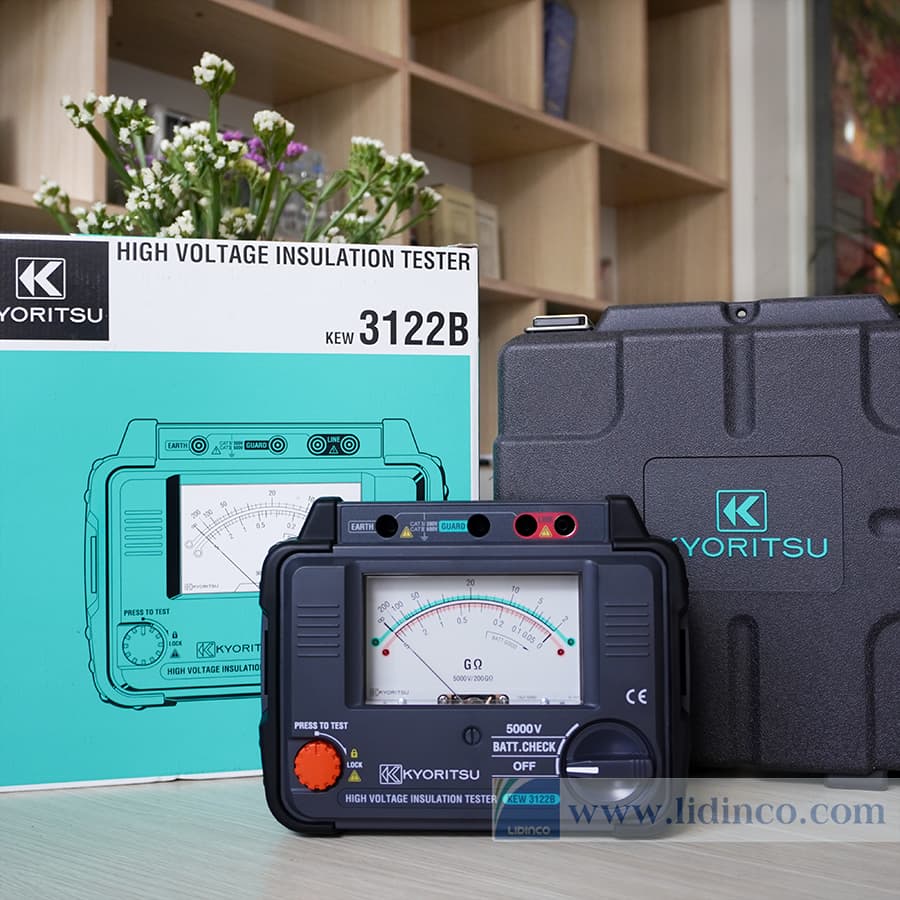 Máy kiểm tra cách điện cao áp Kyoritsu KEW 3122B