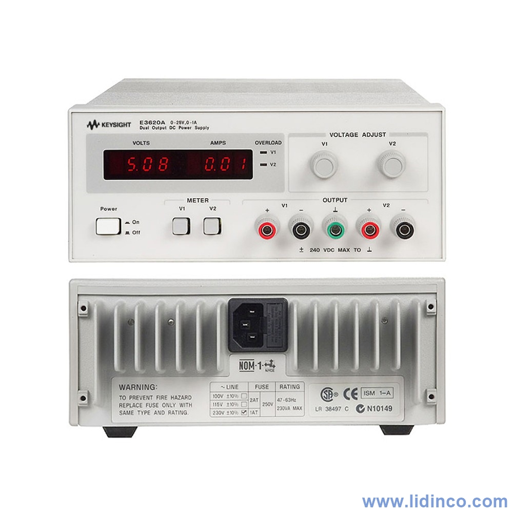 DC Power supply Keysight E3620A 25V 1A