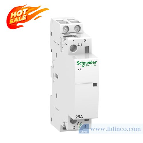 Khởi động từ iCT 25A 2NO Schneider A9C20732