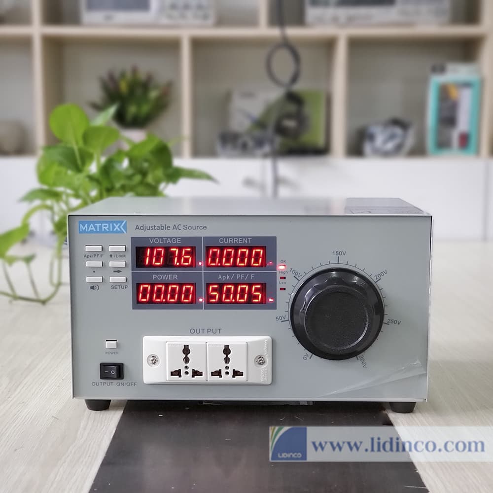 Adjustable AC Power Meter Matrix APS-6200