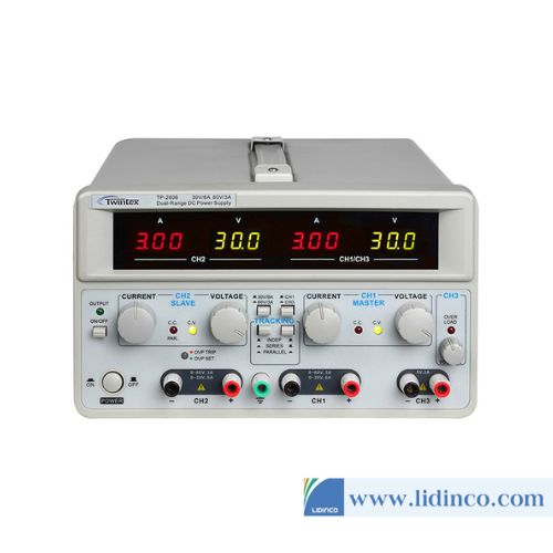 Precision Multiple Output Dual Range DC Power Supply Twintex TP-2606