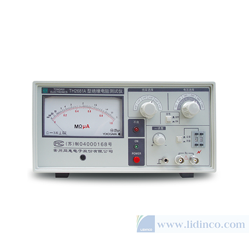 TH2681 Analog Insulation Resistance Tester