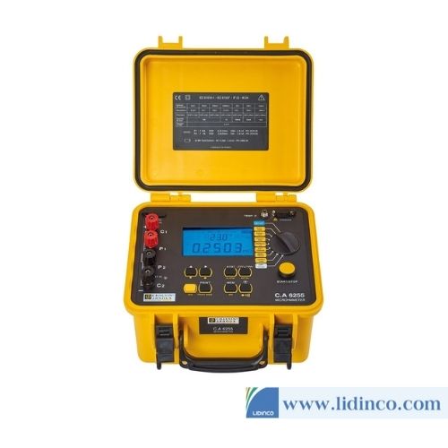 Máy đo điện trở Micro-ohm Chauvin Arnoux C.A 6255
