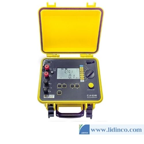 Máy đo điện trở thấp Micro-ohm Chauvin Arnoux C.A 6240