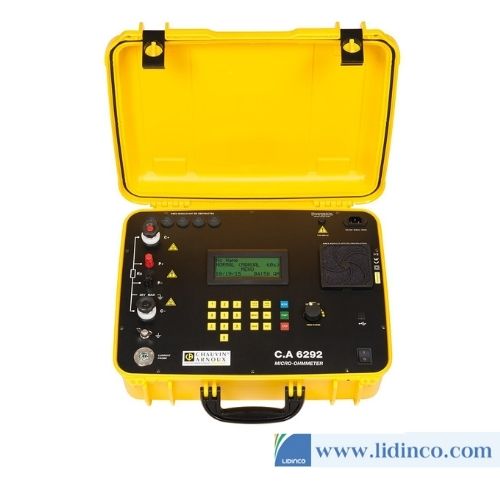 Máy đo điện trở thấp Micro-ohm Chauvin Arnoux C.A 6292