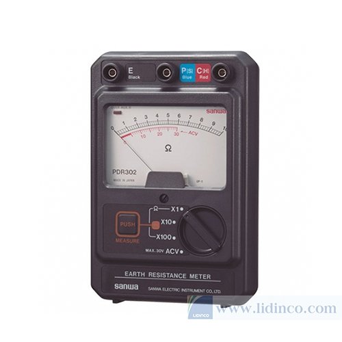 Máy đo điện trở tiếp địa Analog Sanwa PDR302