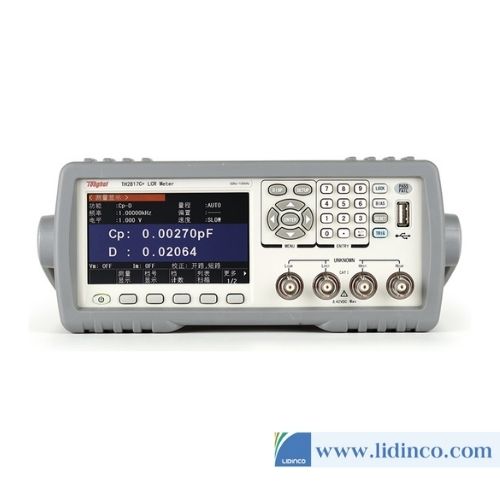 Máy đo LCR để bàn Tonghui TH2817C+