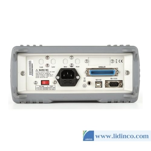 Máy đo LCR để bàn Tonghui TH2817C+
