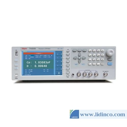 Máy đo LCR để bàn Tonghui TH2838