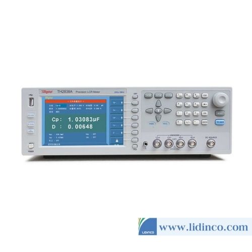 Máy đo LCR để bàn Tonghui TH2838A