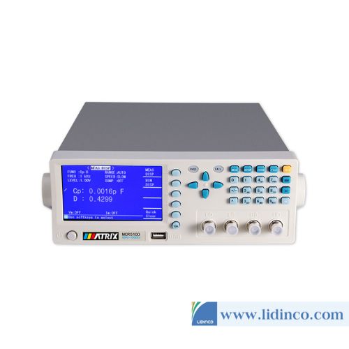 Máy đo LCR độ chính xác cao Matrix MCR-5010