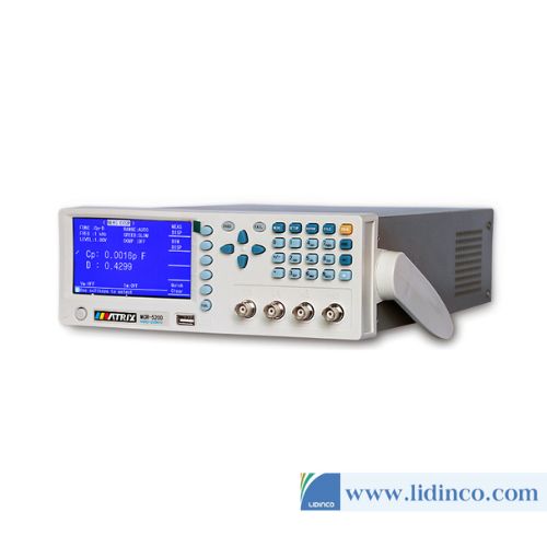 Máy đo LCR độ chính xác cao Matrix MCR-5100
