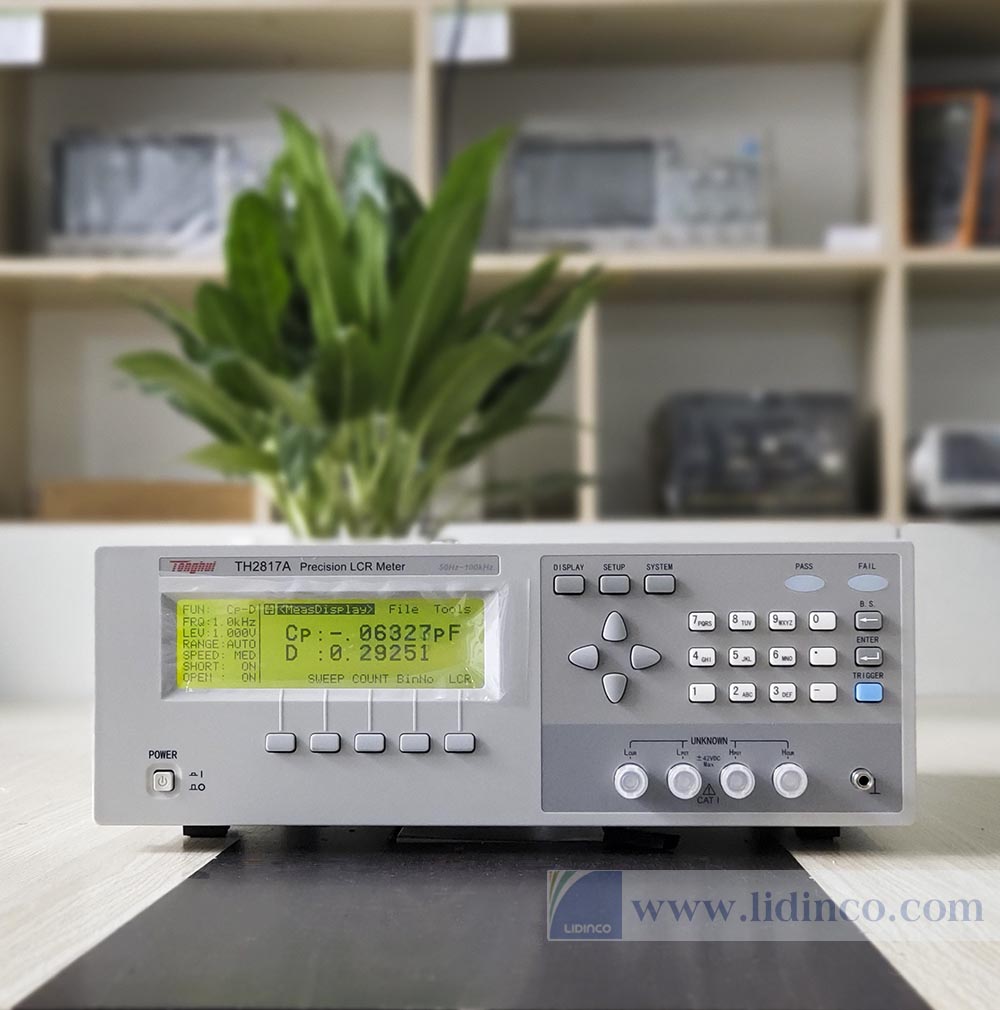 Thiết bị đo LCR TongHui TH2817A 100kHz