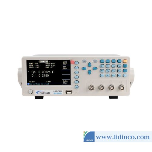 Thiết bị đo LCR Twintex LCR-7200, 40Hz - 200KHz