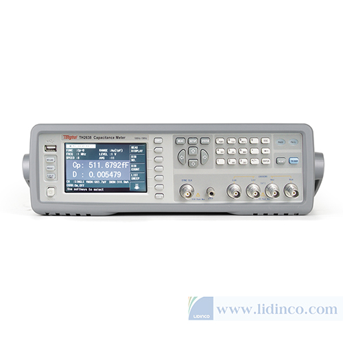 Máy đo điện dung chuyên dụng Tonghui TH2638 1MHz