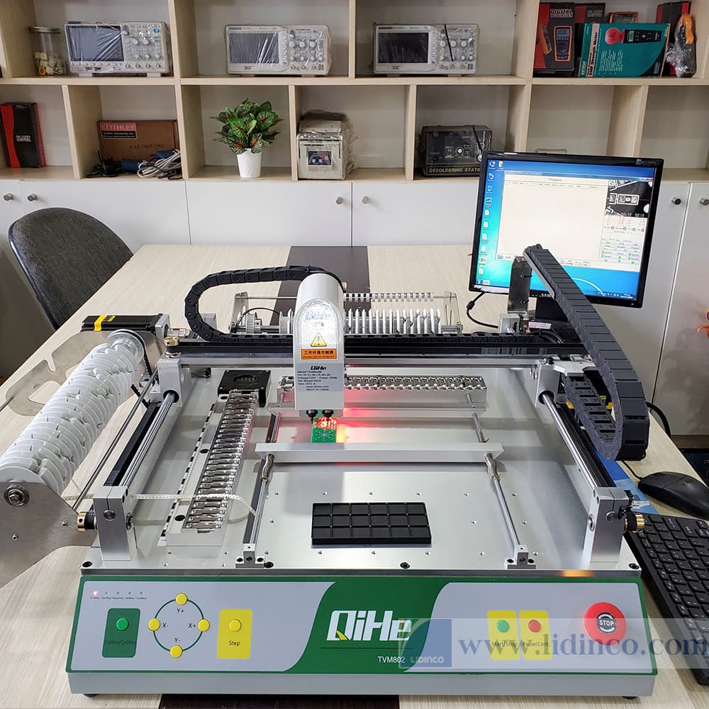 Máy Gắp Đặt Linh Kiện Tự Động QiHe TVM802B Series