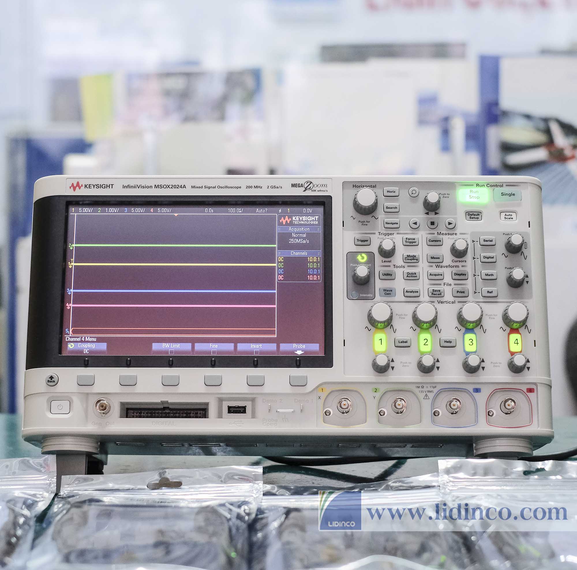 Digital Oscilloscope Keysight MSOX2014A, 100MHz, 4 channel, 8 Digital channel
