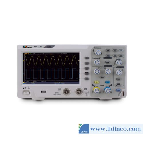 Máy hiện sóng Matrix MDS-2152 150 MHz, 2 kênh