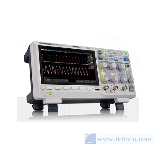 Máy hiện sóng, Oscilloscope Siglent SDS1102X-S 100Mhz, 2 CH