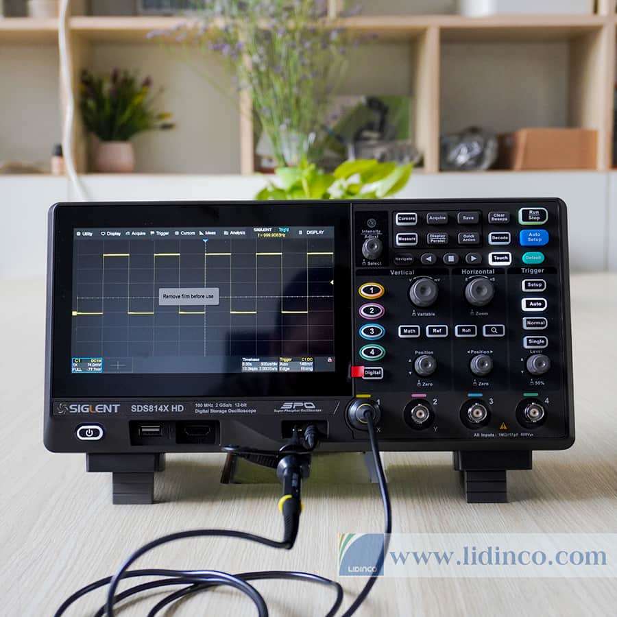 Máy hiện sóng Siglent SDS814X HD (100 MHz)