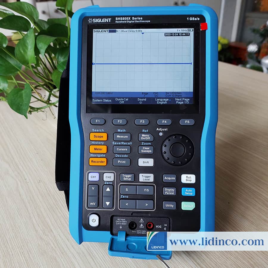 Máy hiện sóng cầm tay Siglent SHS810X 100Mhz 2 kênh
