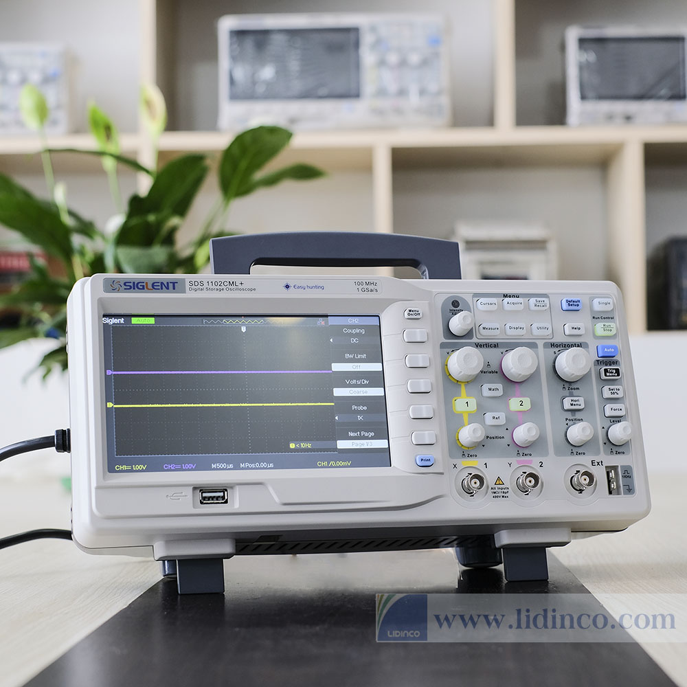 Máy hiện sóng, Oscilloscope Siglent SDS1152CML+, 150 MHz, 2 CH